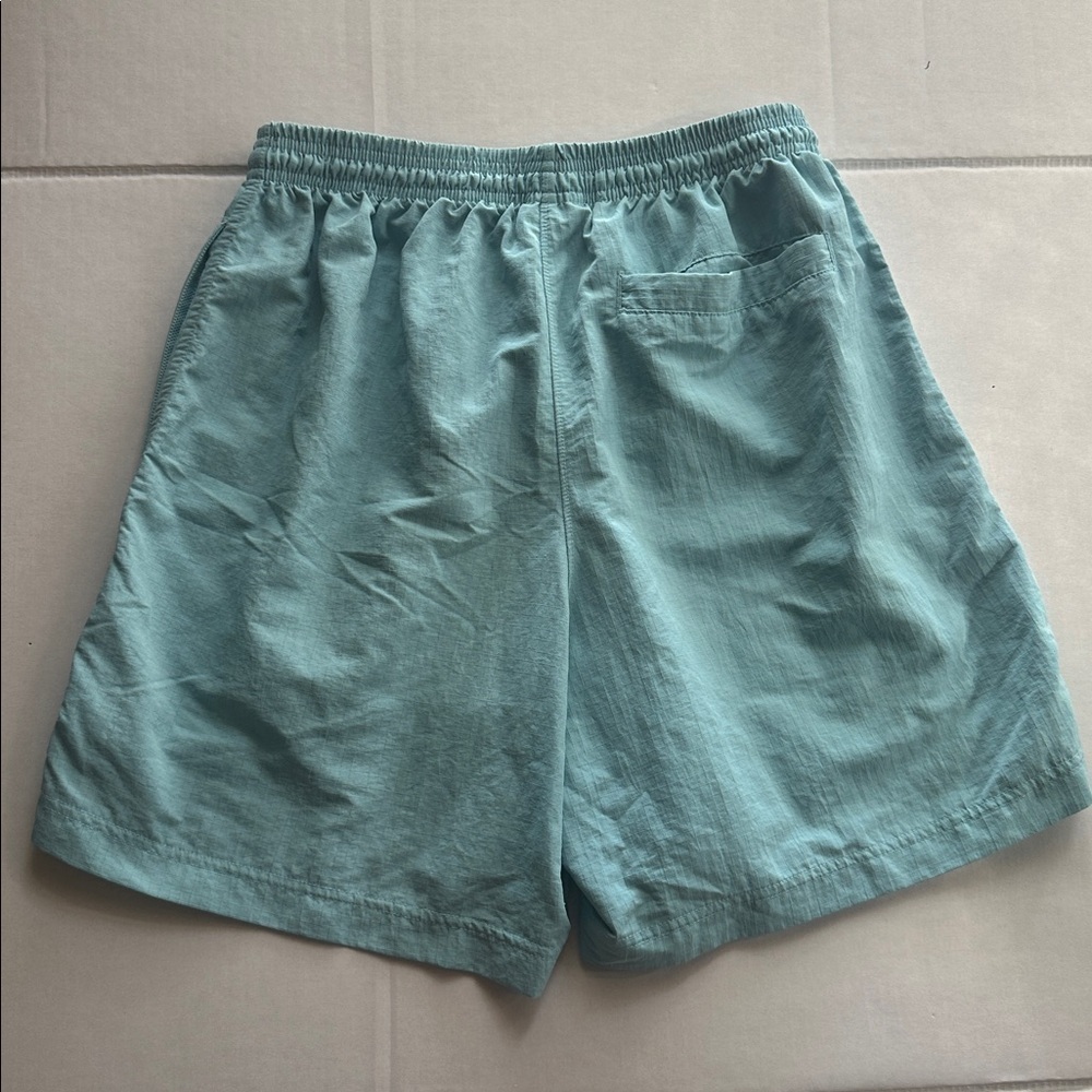 ✨🩵RareVtg 90s Champion Shorts Mens SMALL Teal Blue Athletic Gym NylonLined Retro - Picture 11 of 16